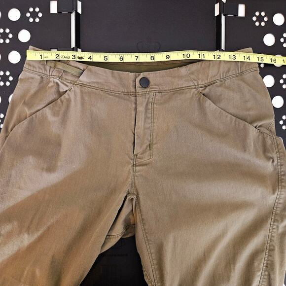 Arc'teryx Konseal Climbing Outdoor Hiking Pant Olive Green | Women's 6 | FLAWS - Picture 5 of 16
